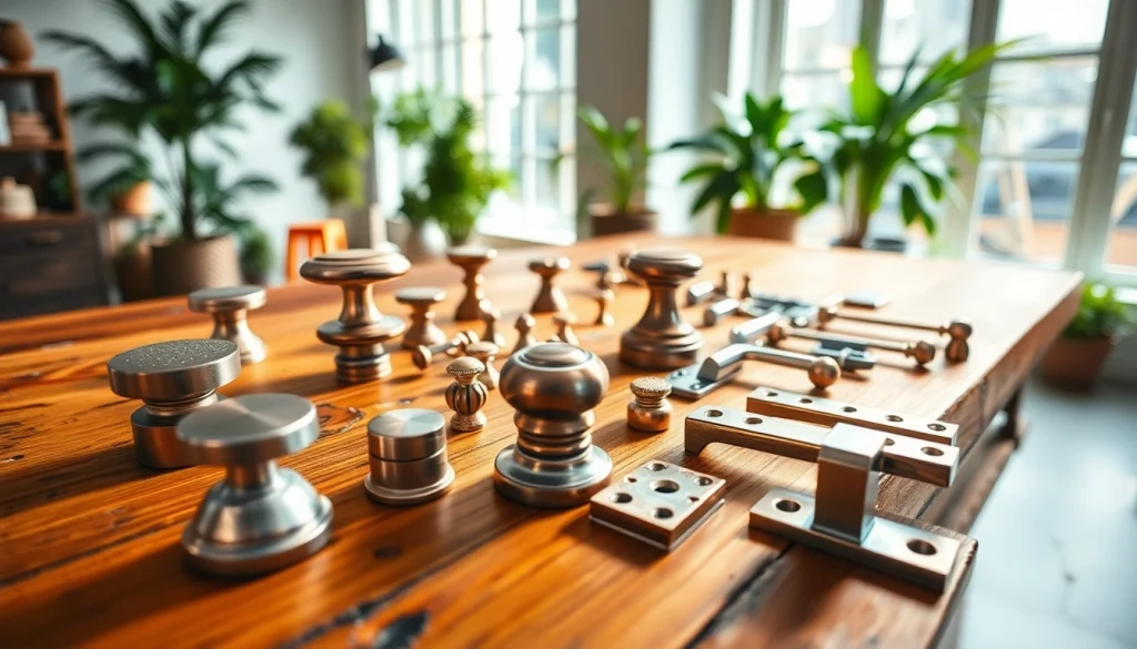 Showcasing premium quality furniture hardware manufacturers in a professional workspace.