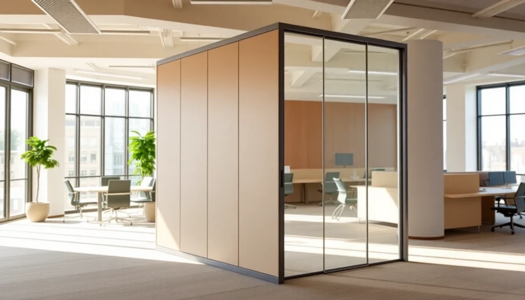 Enhance your office with a Folding Partition Wall for effective space management.