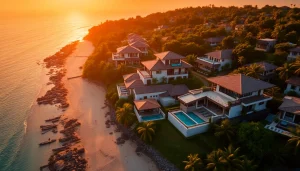 View luxury villas in Phuket by top phuket real estate agents showcasing the island's beauty.