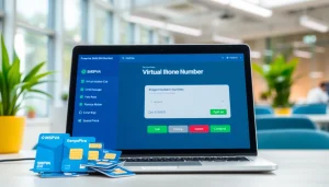 Utilize smspva for seamless virtual SMS reception with modern tech elements.