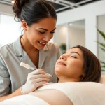 Experience hip dip injections near me with a professional aesthetician in a welcoming clinic.