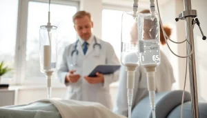 Discover the cost of NAD IV therapy as a healthcare professional administers treatment.