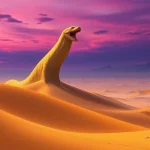 Experience the epic universe of Dune 2 download with this captivating illustration of a desert landscape.
