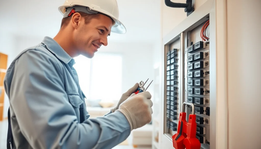 Providing high-quality Electrical Service inspection by a professional technician.