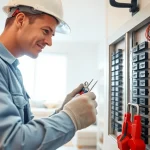Providing high-quality Electrical Service inspection by a professional technician.