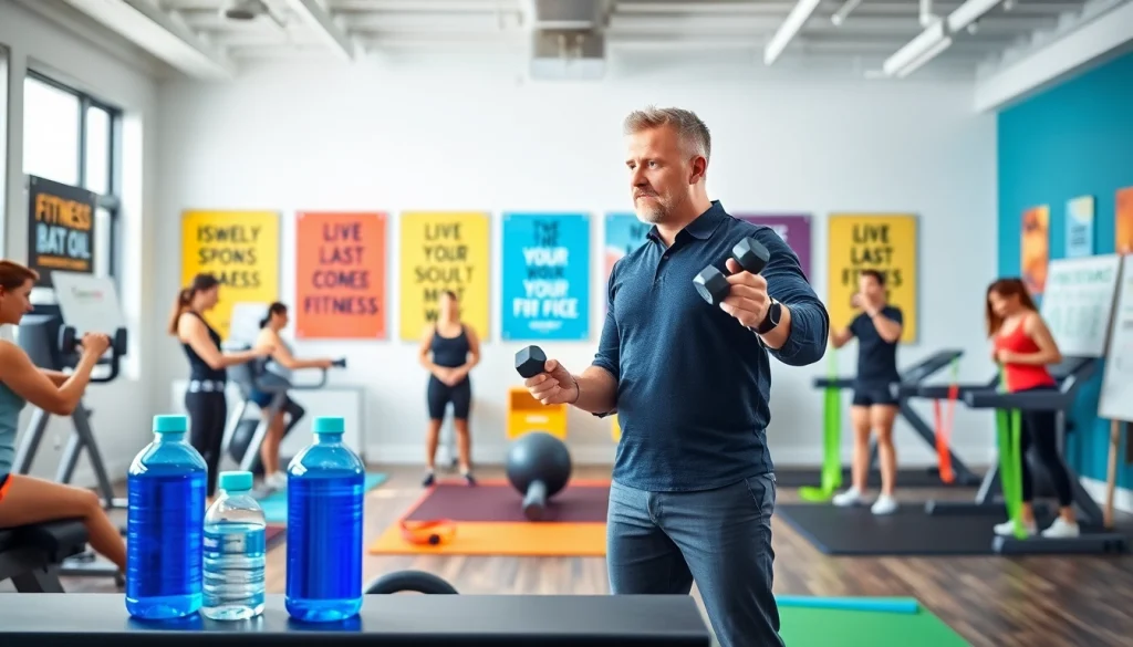 Explore effective weight loss programs near me in an energetic gym setting with a fitness coach.