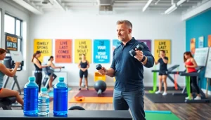 Explore effective weight loss programs near me in an energetic gym setting with a fitness coach.