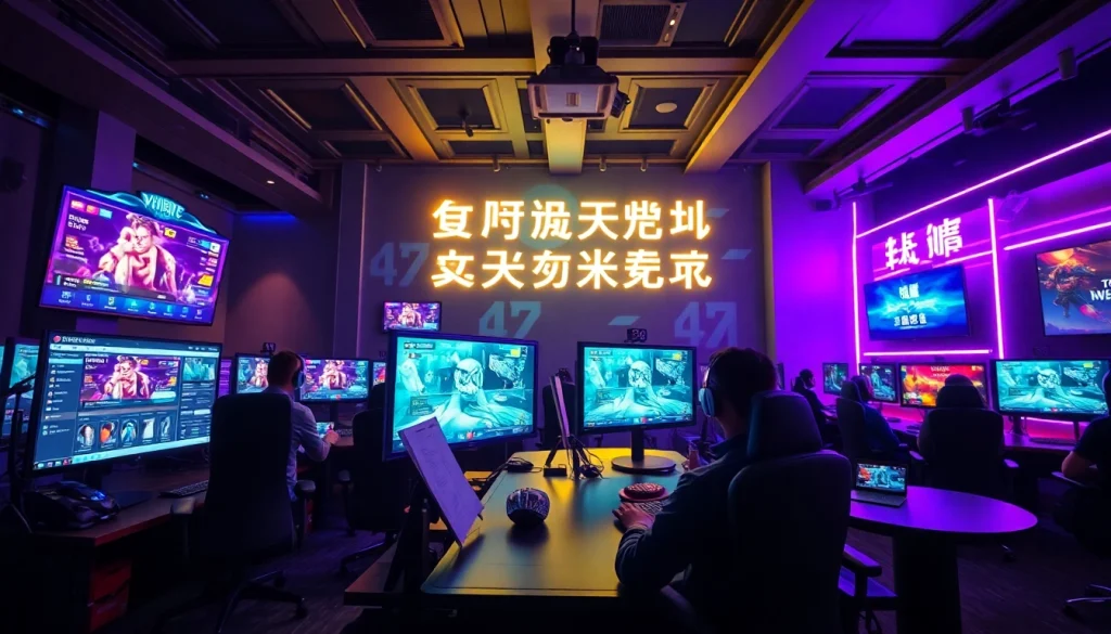 메이저사이트에서 인기 있는 e-gaming 환경을 보여주는 고급 게임 설정