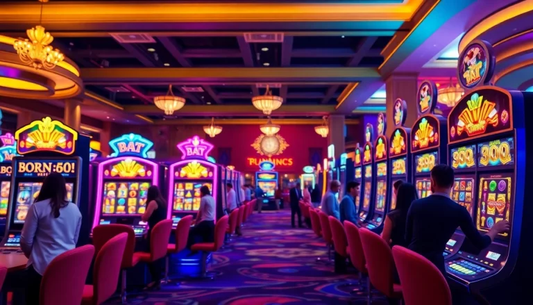 Découvrez le meilleur casino france en ligne avec des machines à sous modernes et une ambiance vibrante.