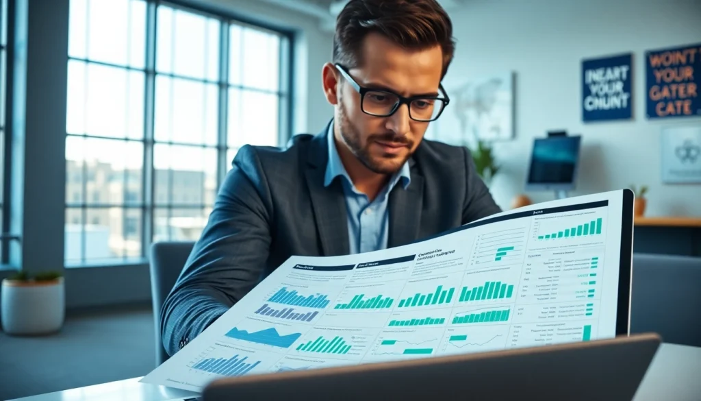 Find competitor customer list analyzed by a business analyst using modern tools in a professional office.
