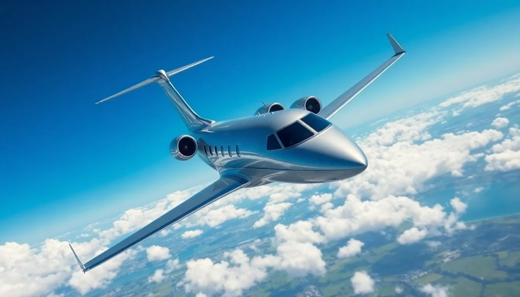 Experience the luxury of exclusive private jet membership with a stunning aerial view of a premium aircraft.