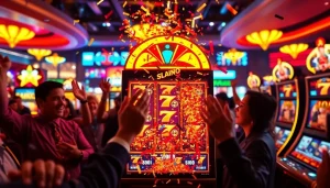 Menyemarakkan pengalaman kaiko slot dengan suasana kasino yang penuh warna dan kegembiraan.