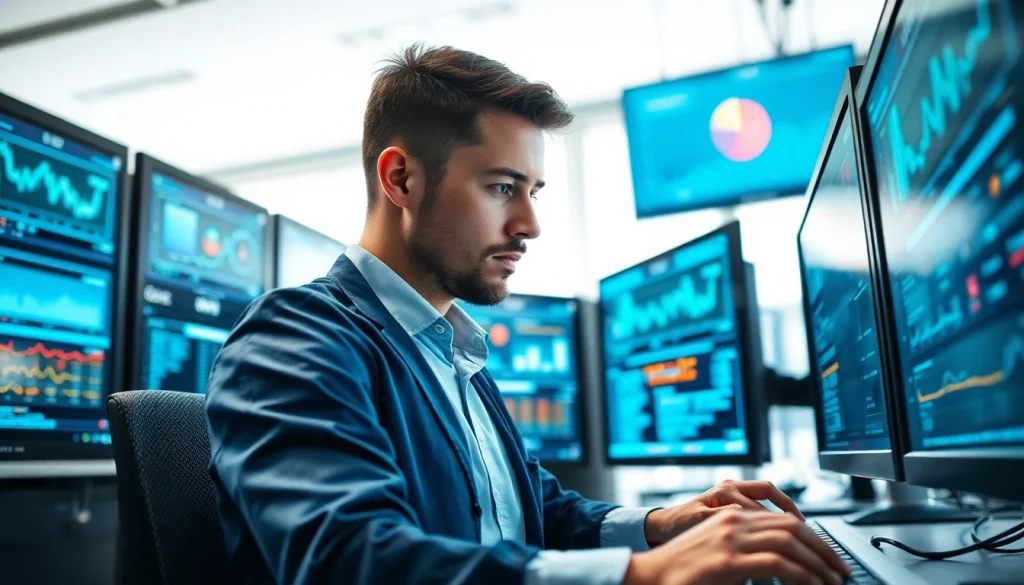 Achieve optimal performance with Managed Services in a modern technology office setup.
