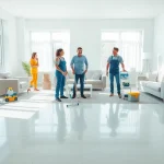 Efficient bond cleaning Logan service delivering exceptional cleanliness in a bright living space.