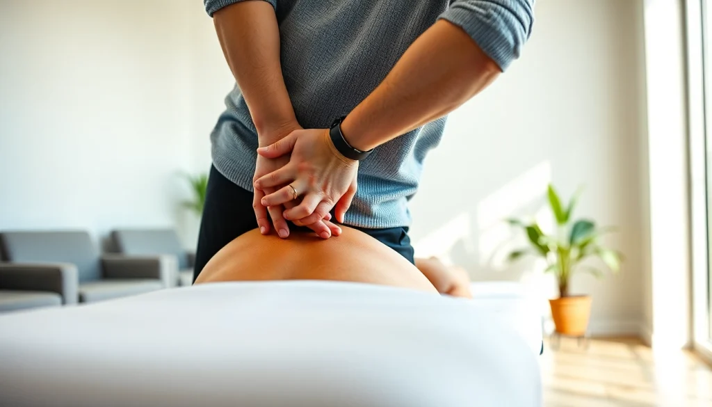 Experience expert care from a chiropractor near me adjusting a patient in a welcoming clinic.