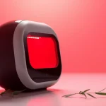 Showcasing quasar red lighttherapy device emphasizing innovative design and therapeutic benefits.