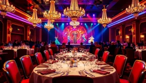 Dine while enjoying dynamic performances at dinner shows in las vegas, creating unforgettable memories.