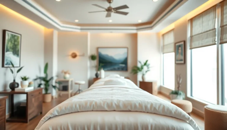 Experience serene relaxation at this facial spa near me with tranquil interiors and soothing decor.