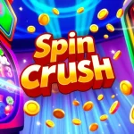Spin crush slot machine game featuring vibrant reels and exciting animations.