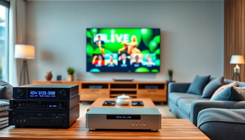 Profitez de Code iptv gratuit dans un cadre moderne avec des appareils de streaming.
